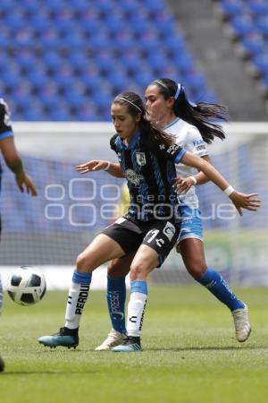 FÚTBOL FEMENIL . CLUB PUEBLA VS QUERÉTARO