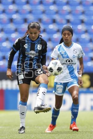 FÚTBOL FEMENIL . CLUB PUEBLA VS QUERÉTARO