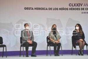 TLAXCALA . CEREMONIA NIÑOS HÉROES