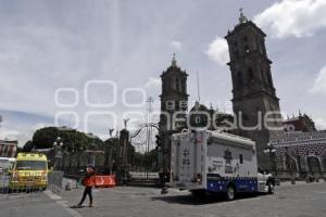 CIERRES VIALES . CENTRO HISTÓRICO