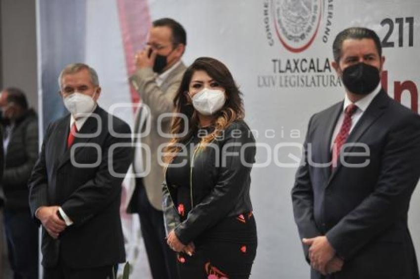 TLAXCALA . CEREMONIA INDEPENDENCIA