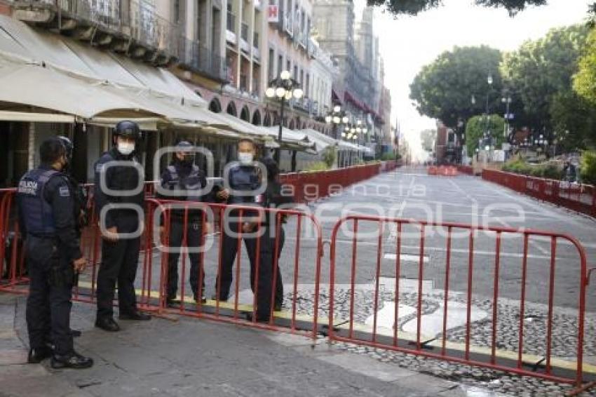 ZÓCALO ACORDONADO