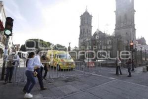 CIERRES VIALES . CENTRO HISTÓRICO