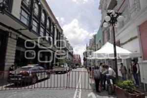 CIERRES VIALES . CENTRO HISTÓRICO