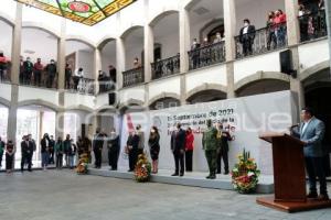 TLAXCALA . CEREMONIA INDEPENDENCIA