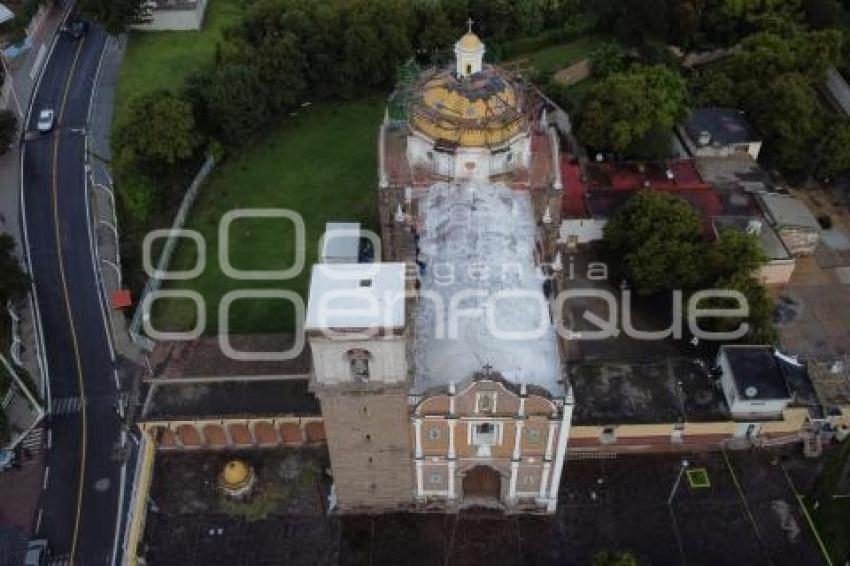 TLAXCALA . IGLESIA DE SAN FRANCISCO