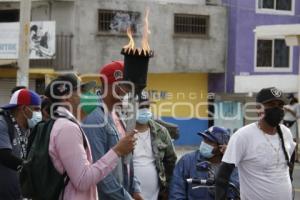 ACATLÁN . ANTORCHA GUADALUPANA