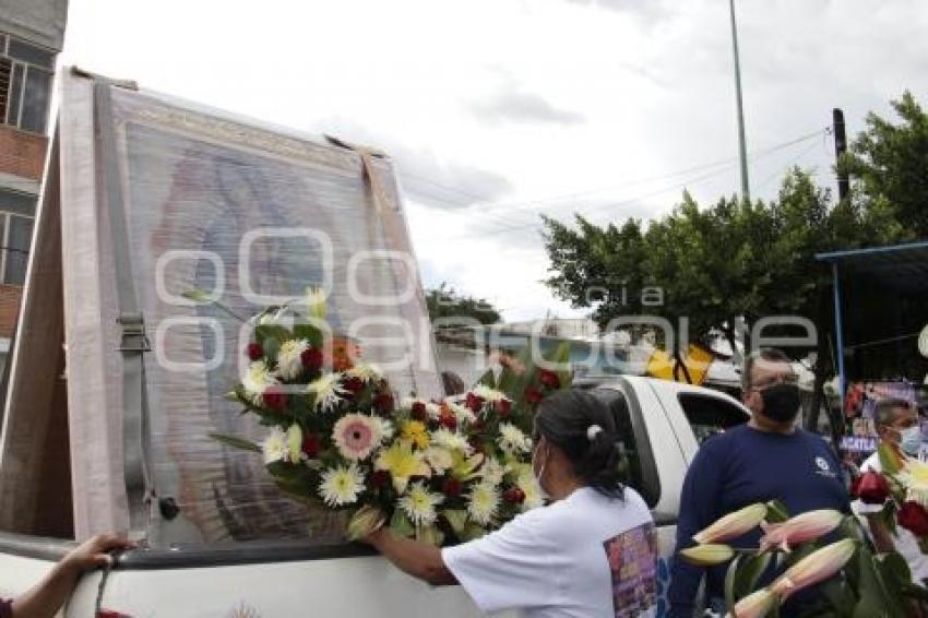 ACATLÁN . ANTORCHA GUADALUPANA