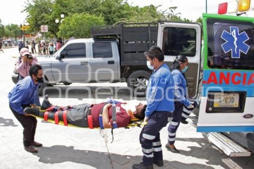 SIMULACRO SISMO . EPICENTRO