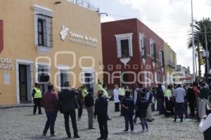 SIMULACRO SISMO . CASA AGUAYO