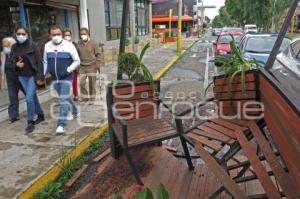 PARKLET DAÑADO