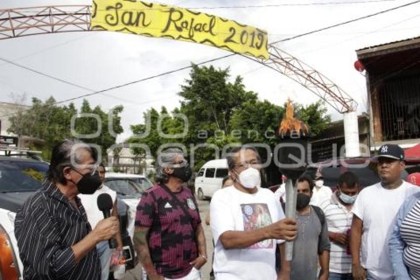 ACATLÁN . ANTORCHA GUADALUPANA