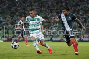 FÚTBOL . SANTOS VS CLUB PUEBLA