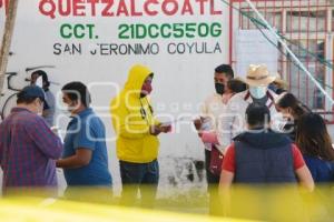 VACUNA COVID-19 . ATLIXCO