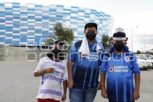 FÚTBOL . CLUB PUEBLA VS CRUZ AZUL