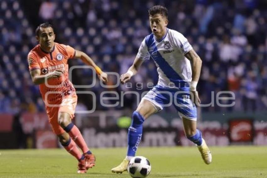 FÚTBOL . CLUB PUEBLA VS CRUZ AZUL