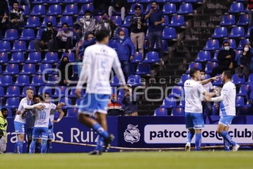FÚTBOL . CLUB PUEBLA VS CRUZ AZUL