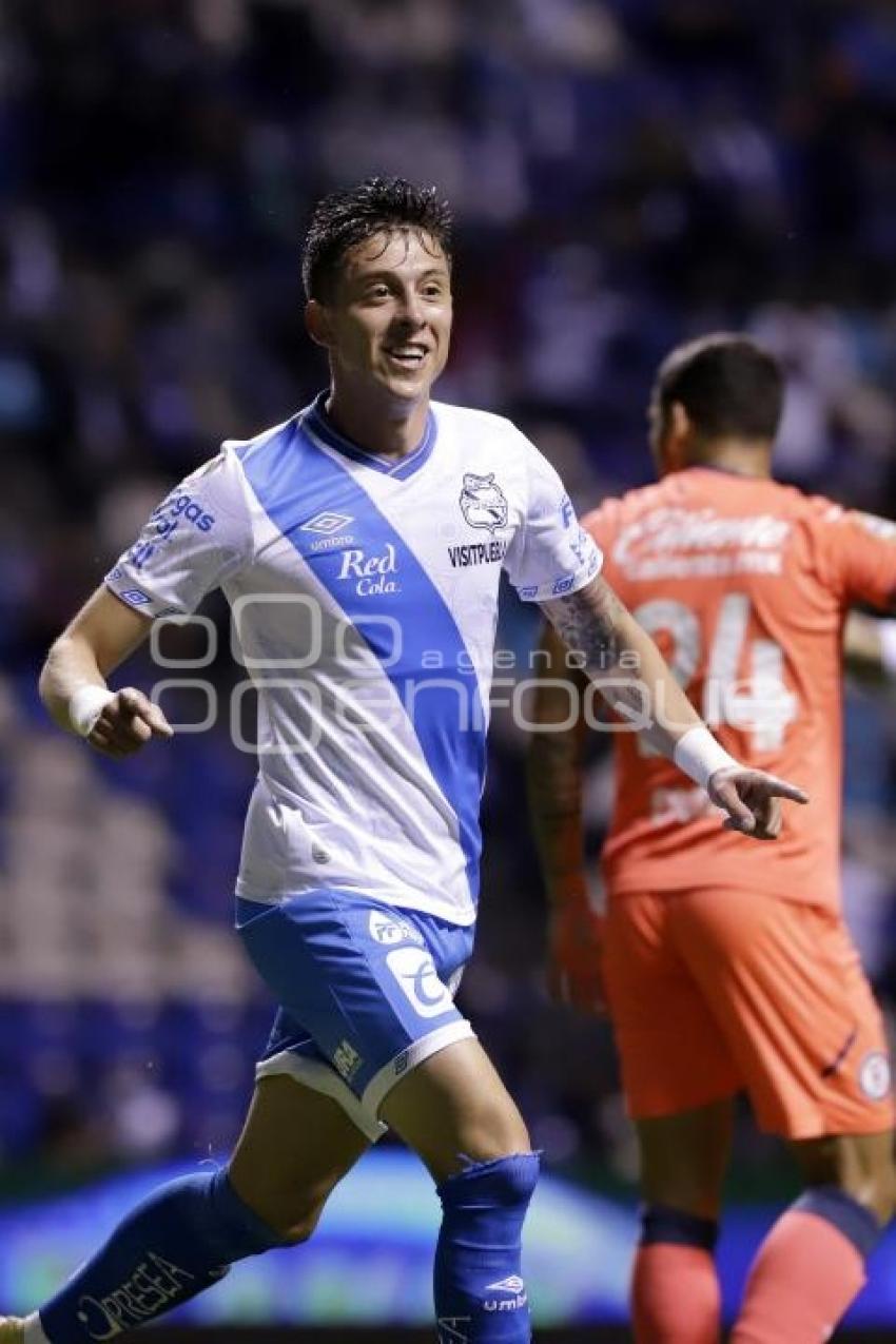 FÚTBOL . CLUB PUEBLA VS CRUZ AZUL