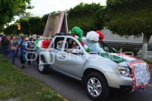 TEHUACÁN . ANTORCHA GUADALUPANA