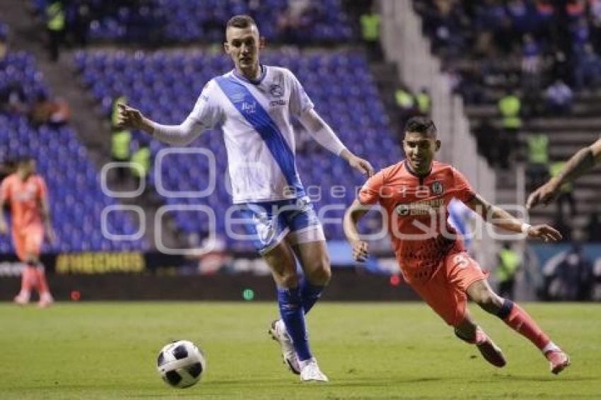 FÚTBOL . CLUB PUEBLA VS CRUZ AZUL