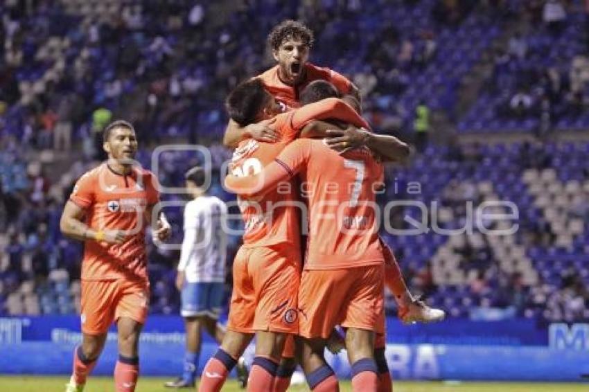 FÚTBOL . CLUB PUEBLA VS CRUZ AZUL