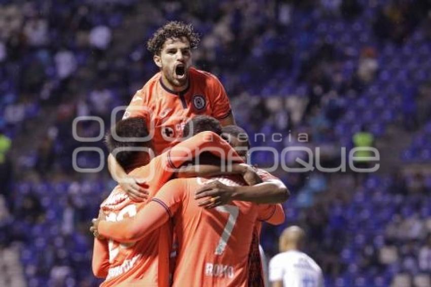 FÚTBOL . CLUB PUEBLA VS CRUZ AZUL