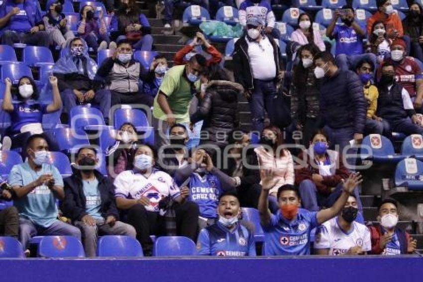 FÚTBOL . CLUB PUEBLA VS CRUZ AZUL