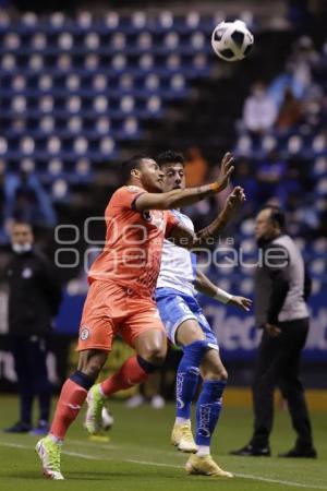 FÚTBOL . CLUB PUEBLA VS CRUZ AZUL