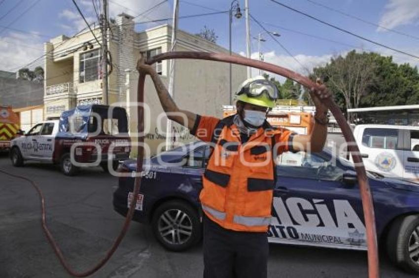 INCENDIO CASA HABITACIÓN