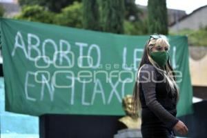 TLAXCALA . PROTESTA ABORTO