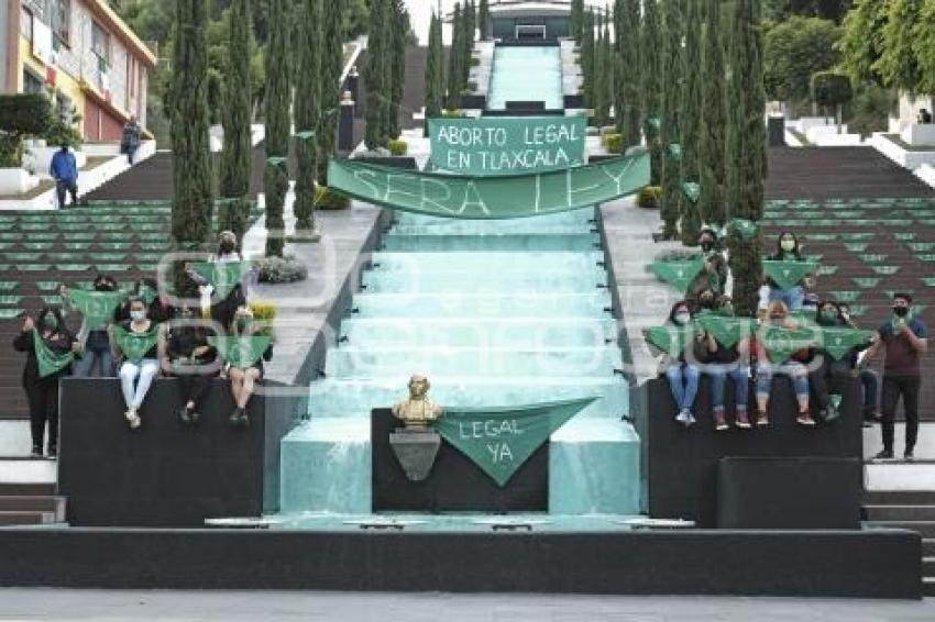 TLAXCALA . PROTESTA ABORTO