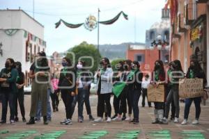 TLAXCALA . PROTESTA ABORTO