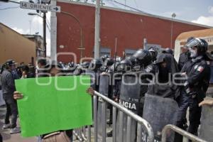 MANIFESTACIÓN . HABITANTES PALMARITO