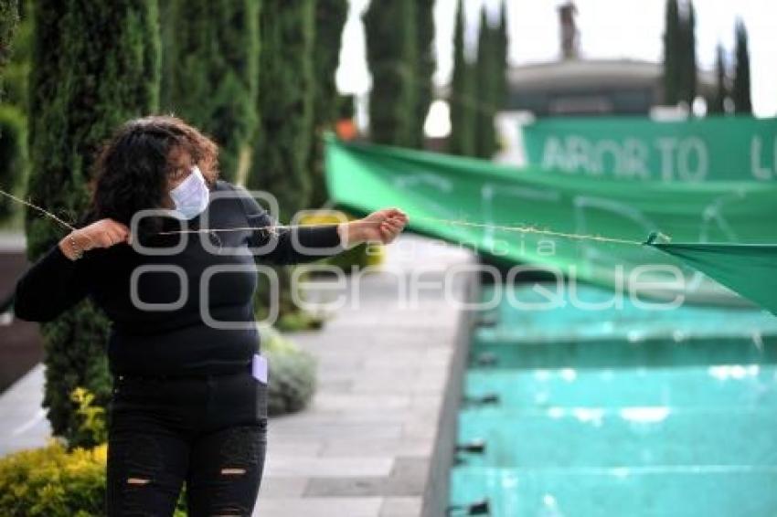 TLAXCALA . PROTESTA ABORTO