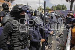 MANIFESTACIÓN . HABITANTES PALMARITO