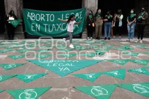 TLAXCALA . PROTESTA ABORTO