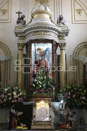 CHOLULA . IGLESIA SAN MIGUELITO