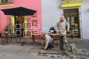 INFRESTRUCTURA . CALLEJÓN DE LOS SAPOS