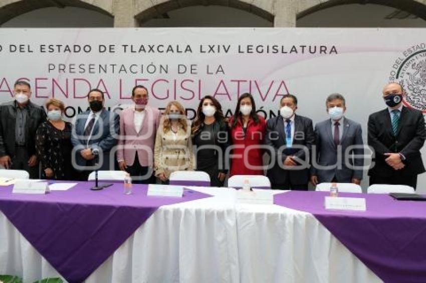 TLAXCALA . AGENDA LEGISLATIVA