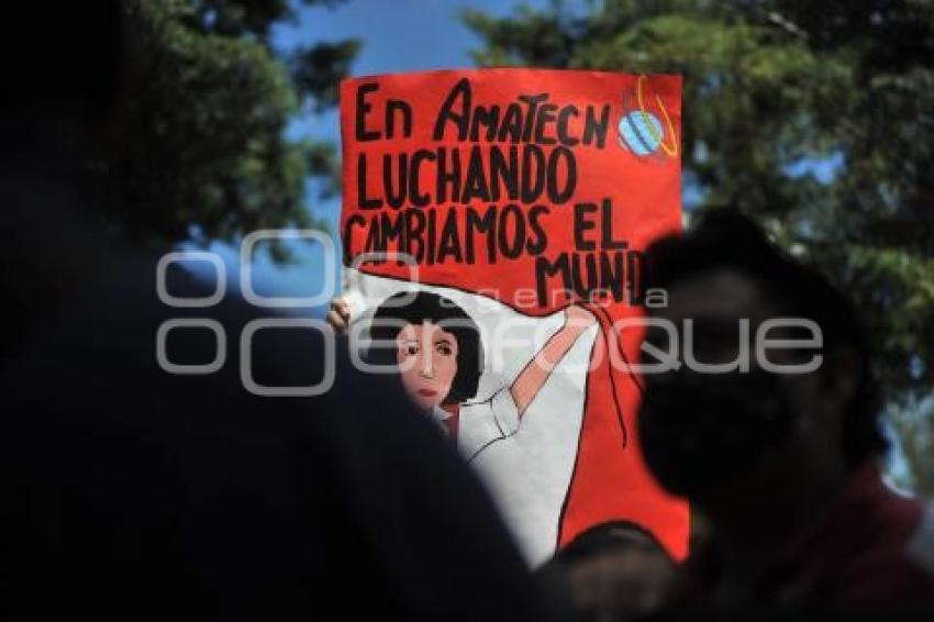 TLAXCALA . MANIFESTACIÓN TRABAJADORES