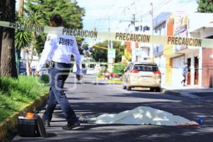 ATROPELLADA POR TRANSPORTE PÚBLICO