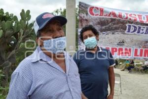 TEHUACÁN . CLAUSURA RELLENO SANITARIO