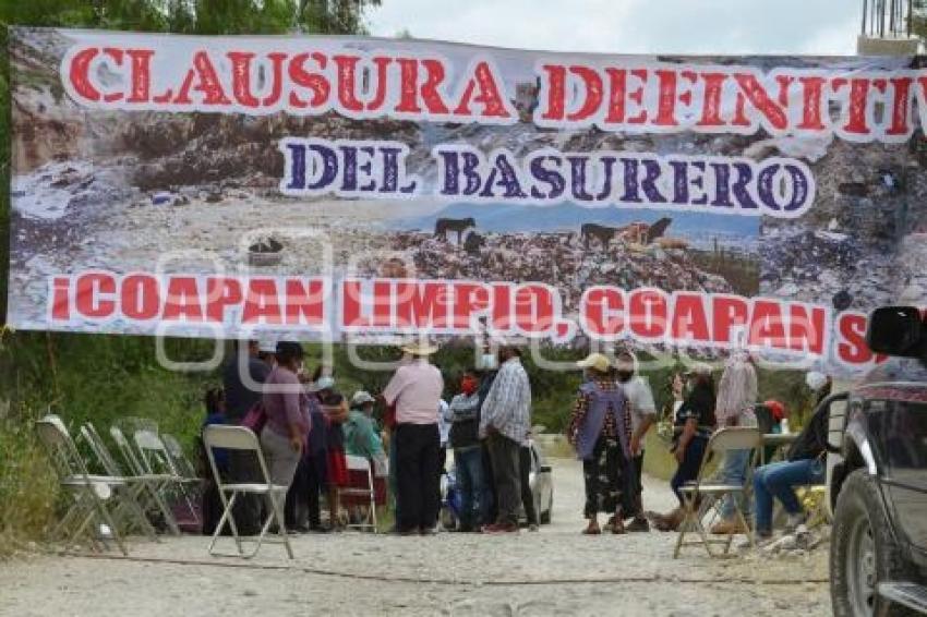 TEHUACÁN . CLAUSURA RELLENO SANITARIO