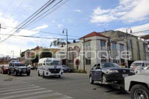 CHOQUE TRANSPORTE PÚBLICO