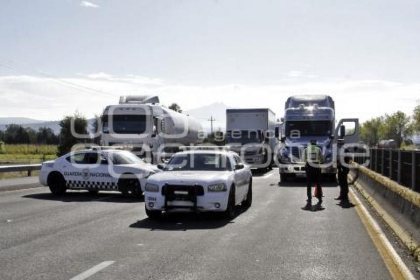 CIERRE AUTOPISTA MÉXICO-PUEBLA