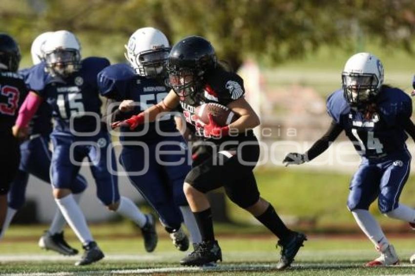 FUTBOL AMERICANO . MAYAS VS HALCONES