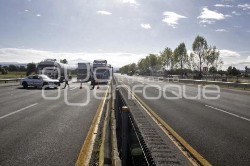 CIERRE AUTOPISTA MÉXICO-PUEBLA