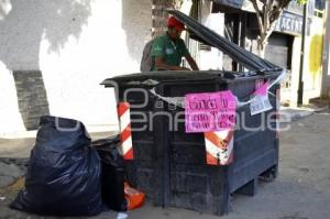 TEHUACÁN . BASURA