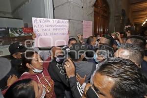 SINDICATO DEL AYUNTAMIENTO . MANIFESTACIÓN