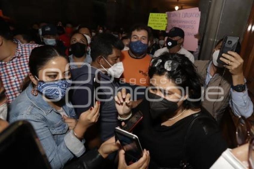 SINDICATO DEL AYUNTAMIENTO . MANIFESTACIÓN